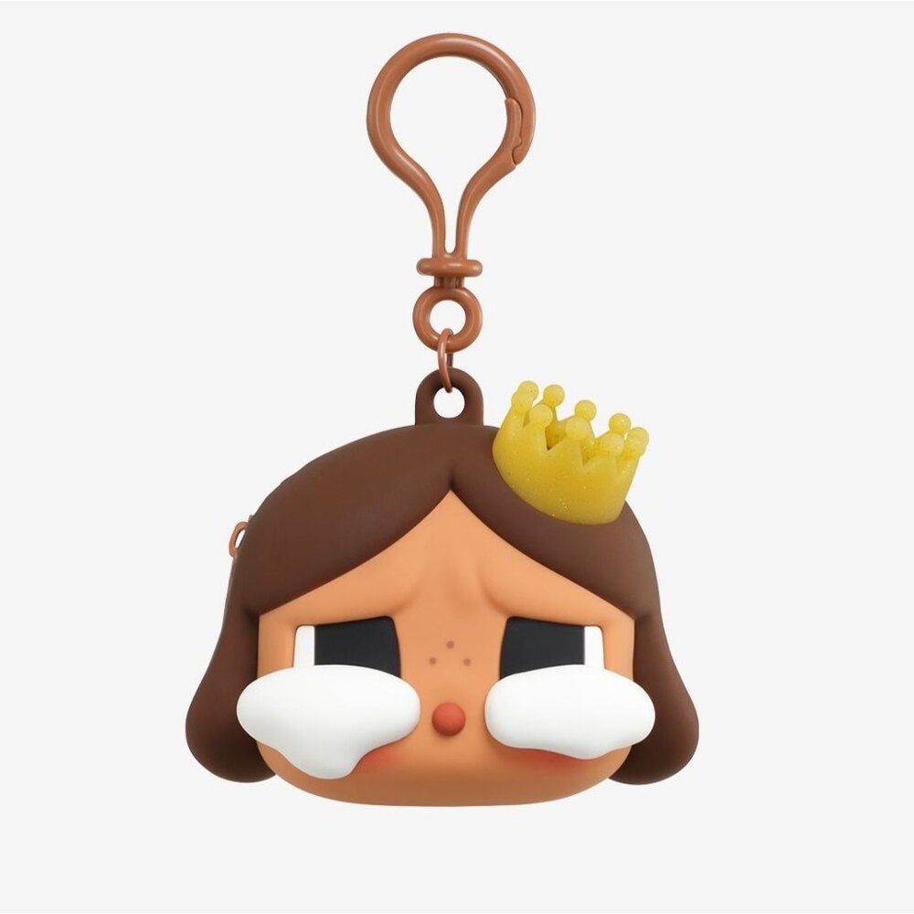 CRYBABY SHINY SHINY Series Earphone Case Brown US SELLER Pop Mart 100% AUTH!